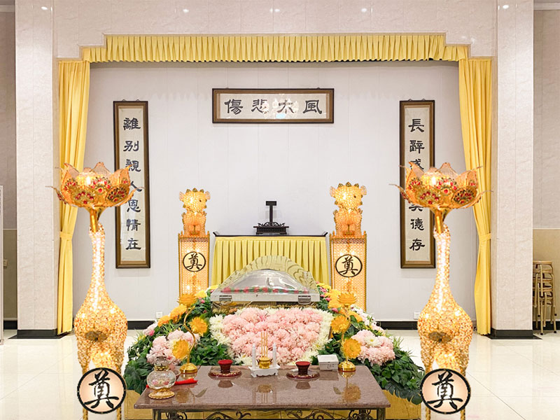 济南陵园网灵堂布置 济南陵园网灵堂布置