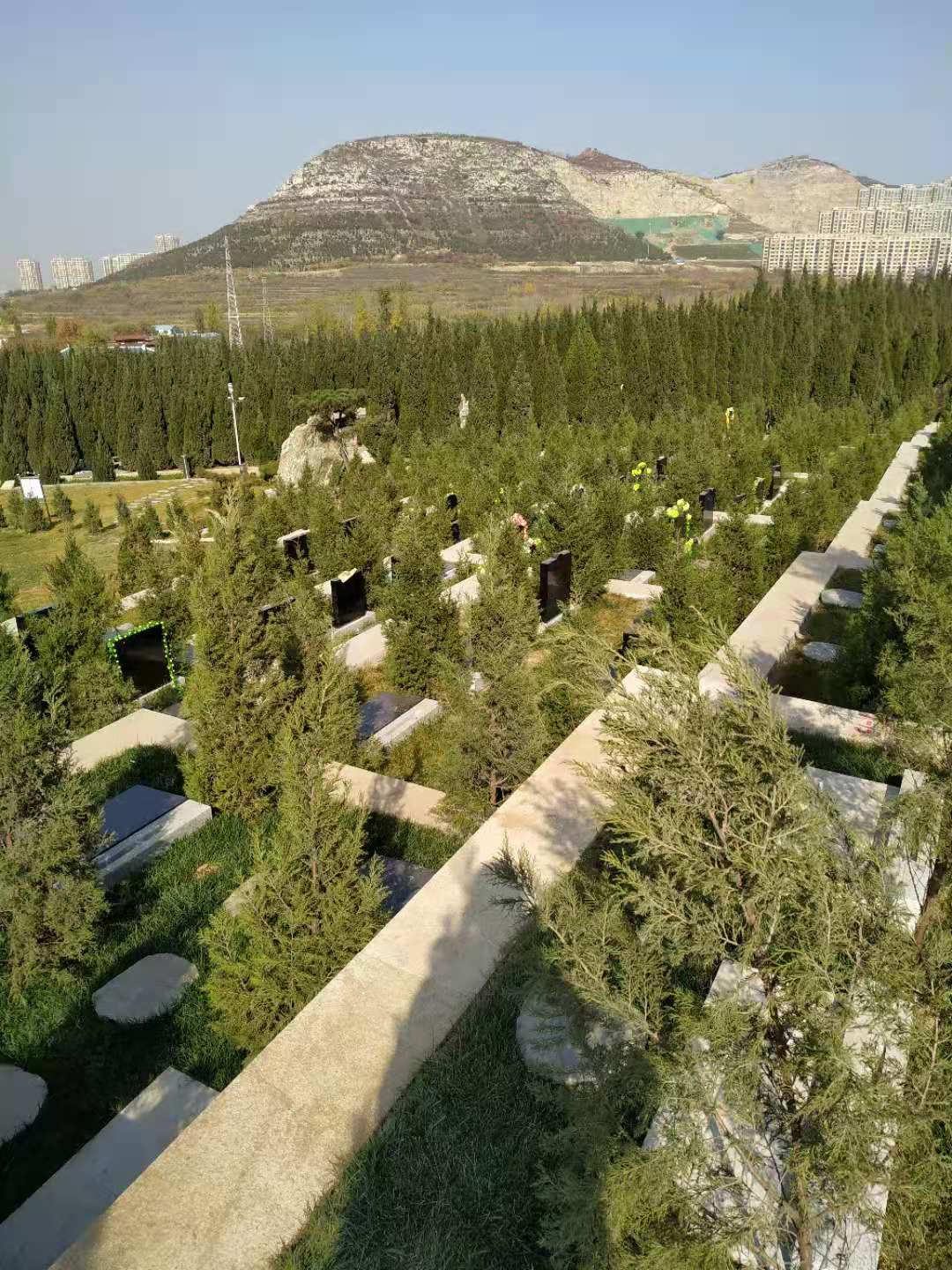 双峰山陵园墓型